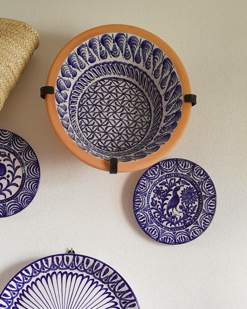 Dalia Fajalauza Plate in Blue — CASA PLETÓRICA — Handmade Spanish